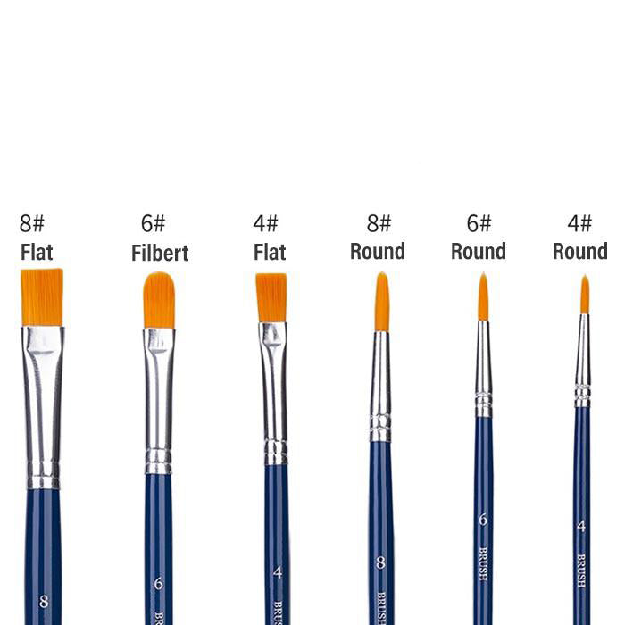 Set de 6 pensule Deli