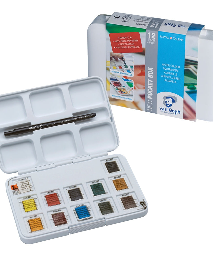 Set acuarele Van Gogh Pocket Box 8631