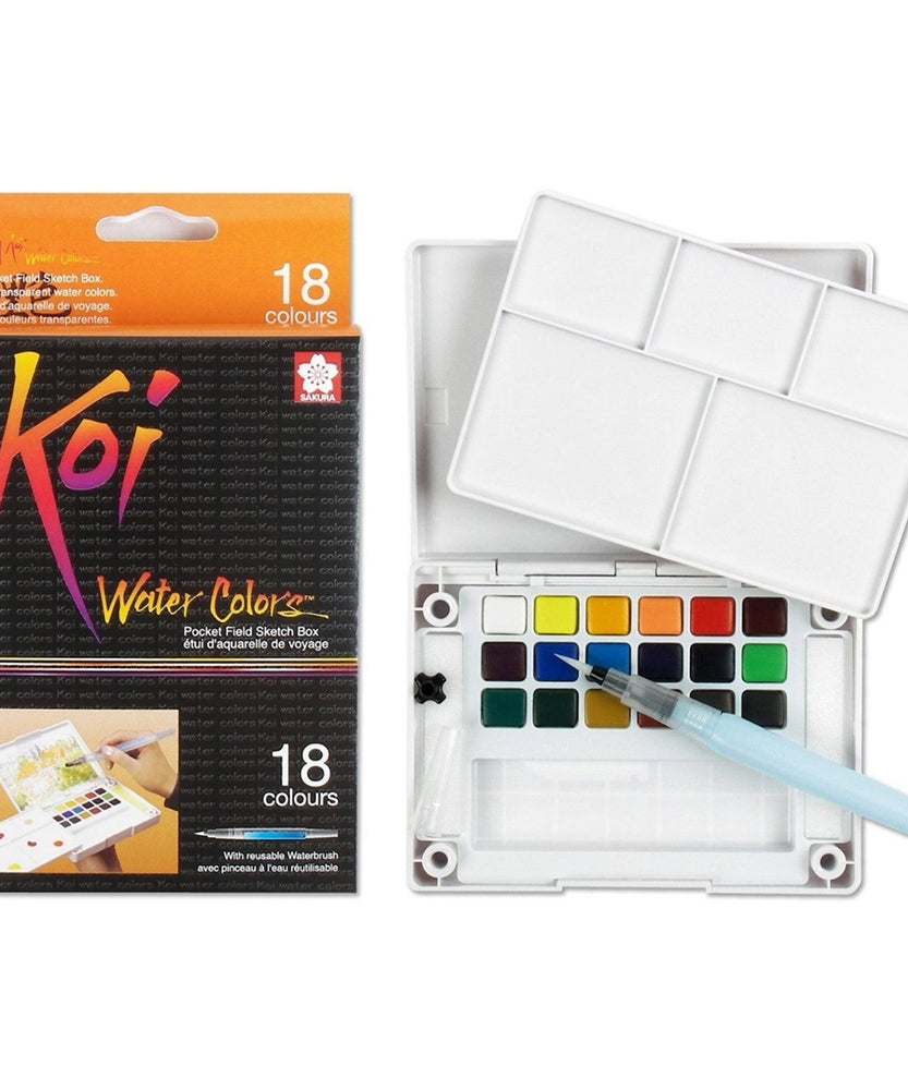 Set acuarele Sakura Koi Watercolor Sketchbox