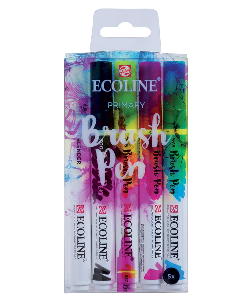 Seturi carioci Ecoline Brushpen x 5