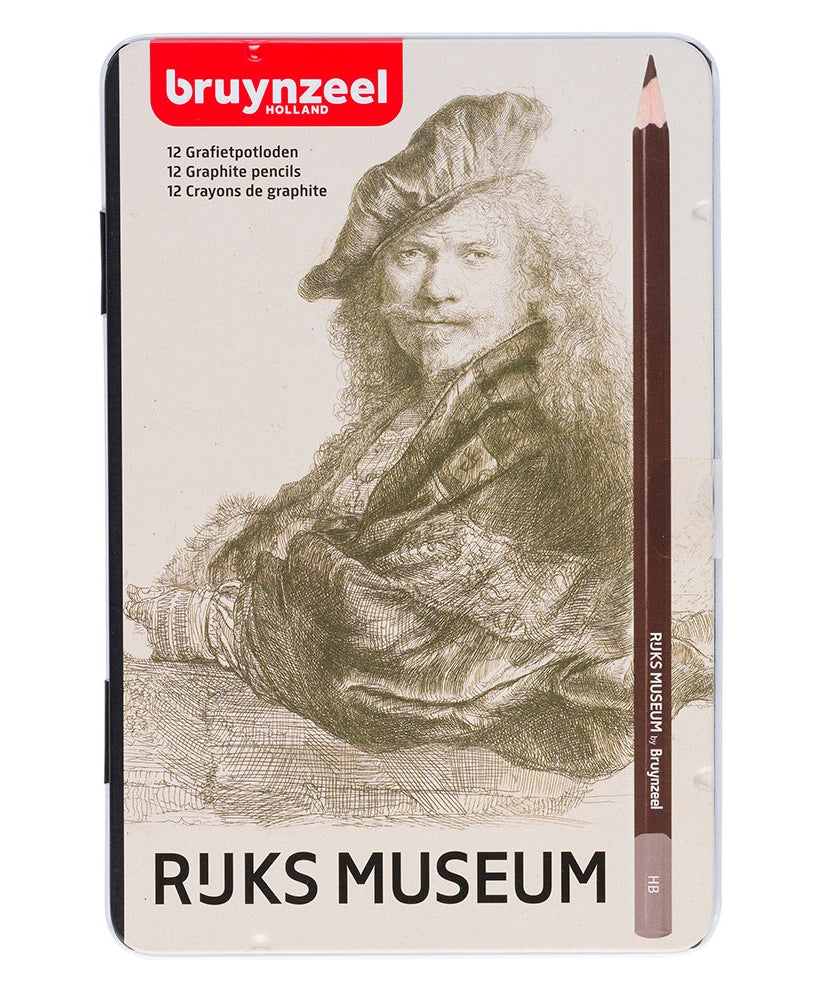 Set creioane grafit Bruynzeel Rembrandt 12