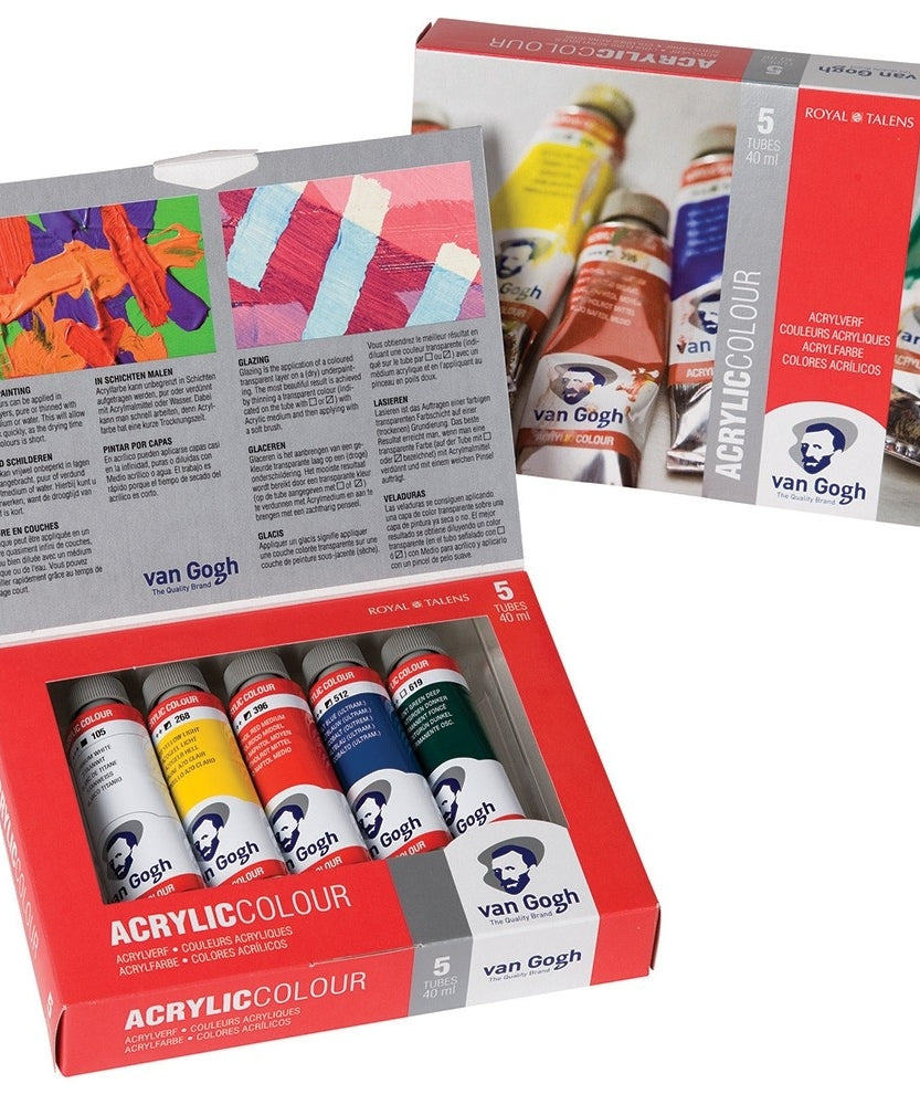 Seturi culori acrilice Van Gogh Value Pack 10 x 40ml -  din categoria , ideal pentru scoala si teme zilnice, calitate premium pentru rezultate excelente