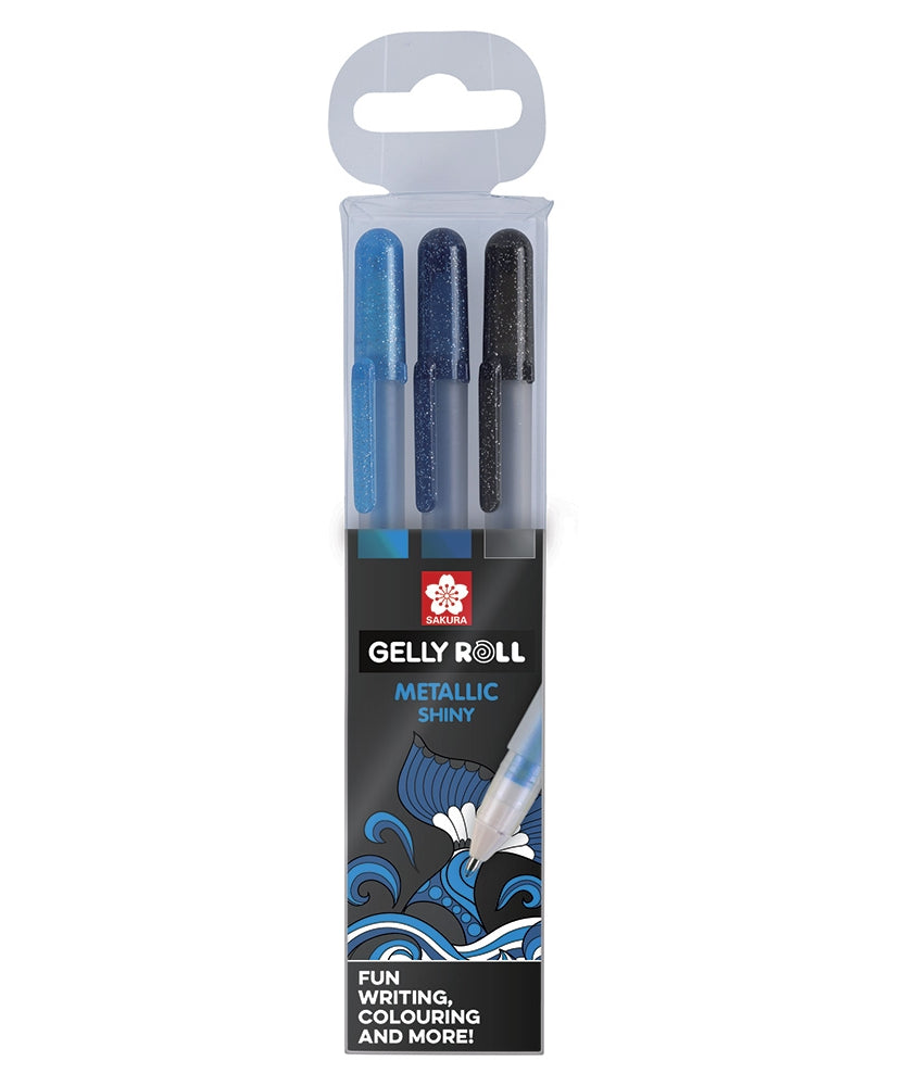 Set 3 pixuri Gelly Metallic - Forest -  din categoria , ideal pentru scoala si teme zilnice, pret avantajos in magazin online