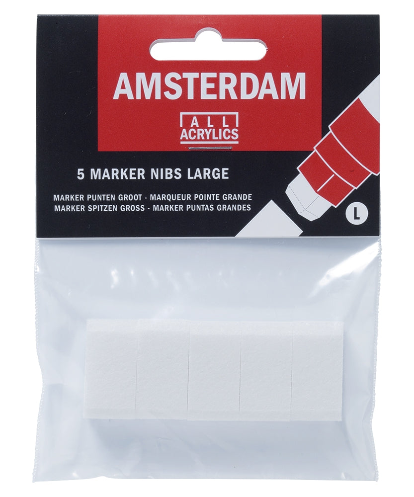 Set varfuri markere acrilice Amsterdam L utilizare dubla