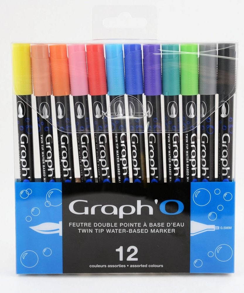 Set carioci GraphO - 12 Essentielles