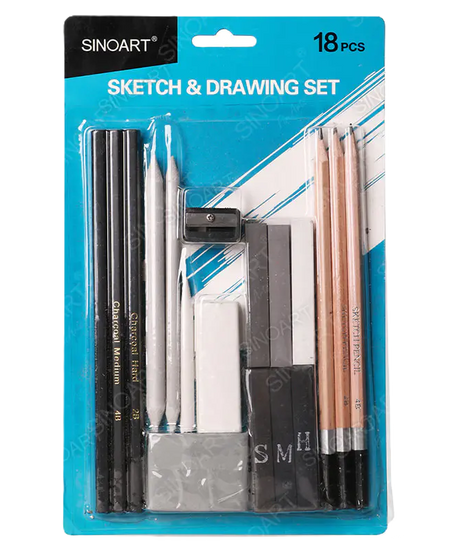 Set schite si desen cu 18 piese SinoArt