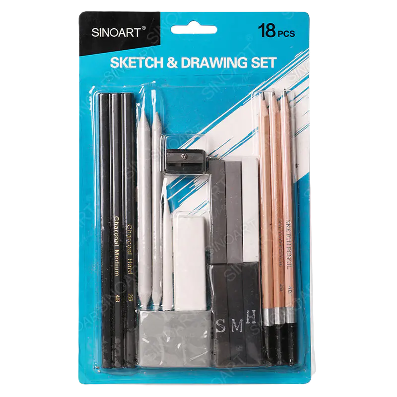 Set schite si desen cu 18 piese SinoArt