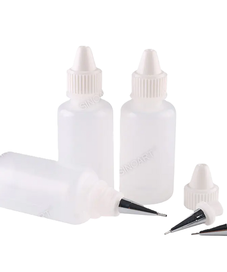 Set 3 recipiente din plastic 15ml pentru vopsea fluida SinoArt