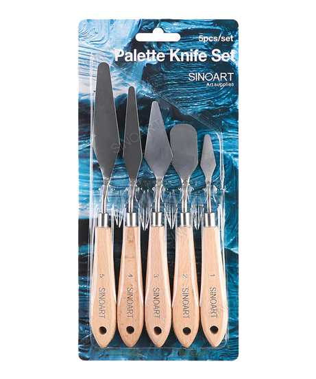 Set 5 cutite pentru pictura SinoArt