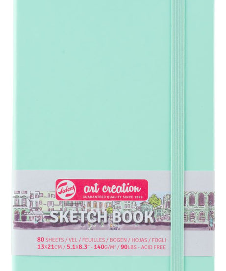 Sketchbook Talens Art Creation Mint - 21x30cm -  din categoria , util pentru elevi, studenti si profesori, disponibil online cu livrare rapida