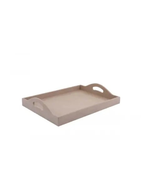 Tava din MDF cu manere rotunjite Ilyas 30x40x7.5cm