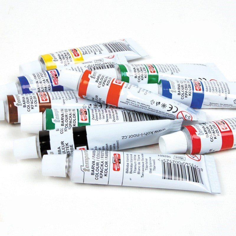 culori tempera tuburi 16ml koh-i-noor