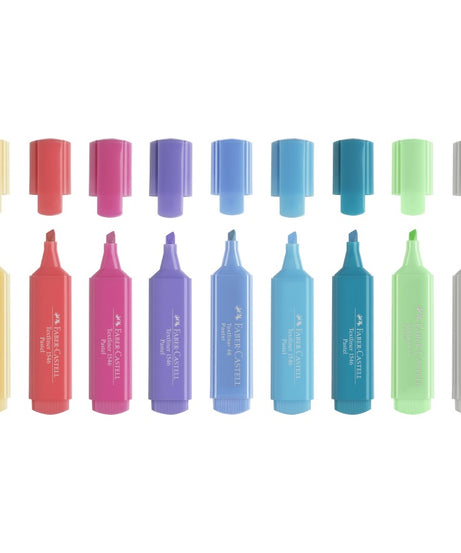 Textmarker evidentiator culori pastel 1546 Faber-Castell