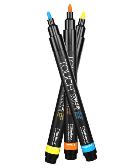 Markere Touch Opaque - Medium White -  din categoria , recomandat pentru desen si activitati creative, alegere inspirata pentru papetarie moderna