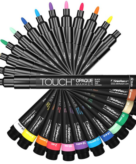 Markere Touch Opaque - Fine Yellow -  din categoria , util pentru elevi, studenti si profesori, calitate premium pentru rezultate excelente