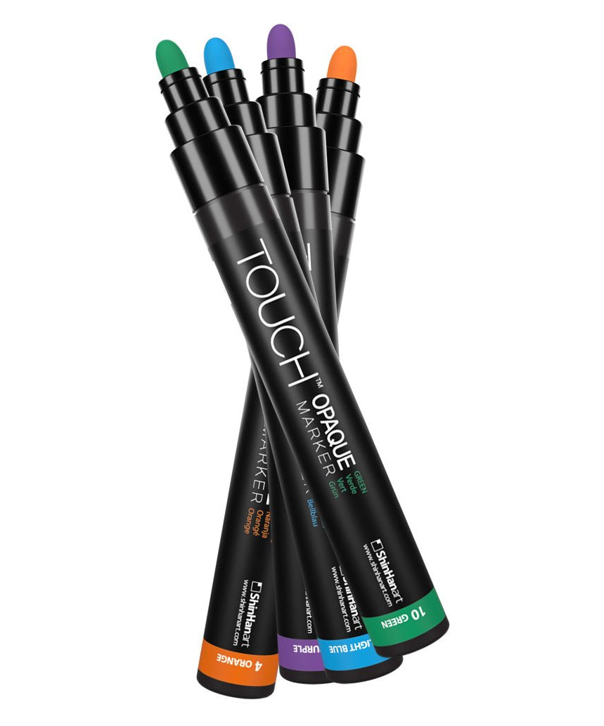 Markere Touch Opaque - Medium Yellow -  din categoria , recomandat pentru desen si activitati creative, pret avantajos in magazin online