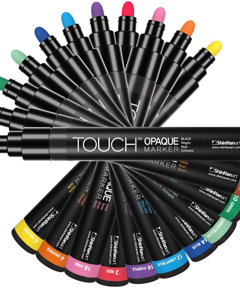 markere touch opaque medium