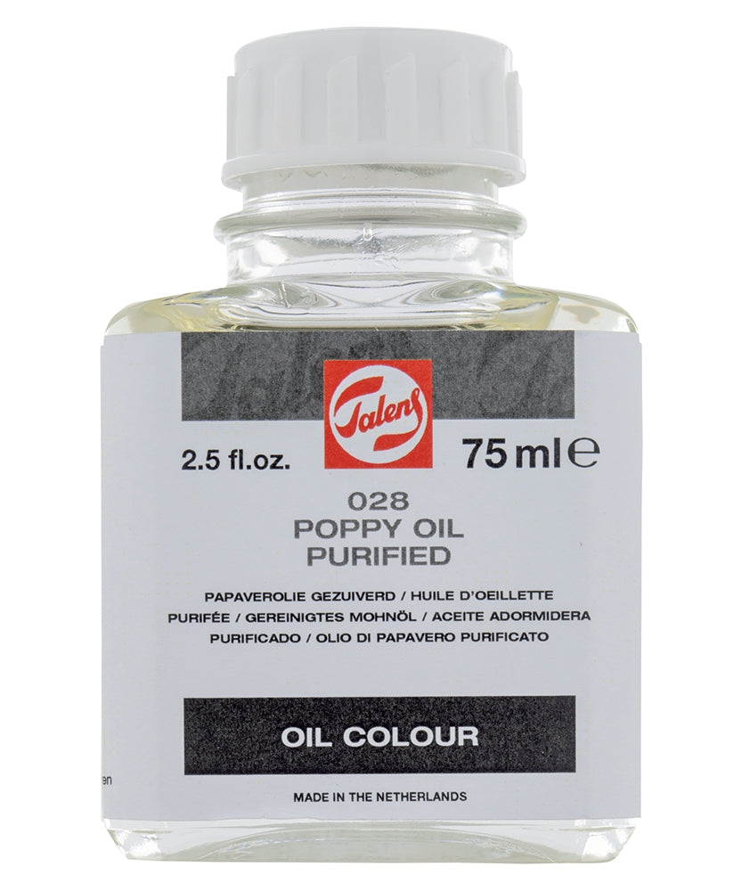 Acuarella - culori acrilice, accesorii papetarie, pensule, carioci si markere etc - Ulei de mac purificat Talens 028 - 75 ml. din categoria , recomandat pentru desen si activitati creative, alegere inspirata pentru papetarie moderna
