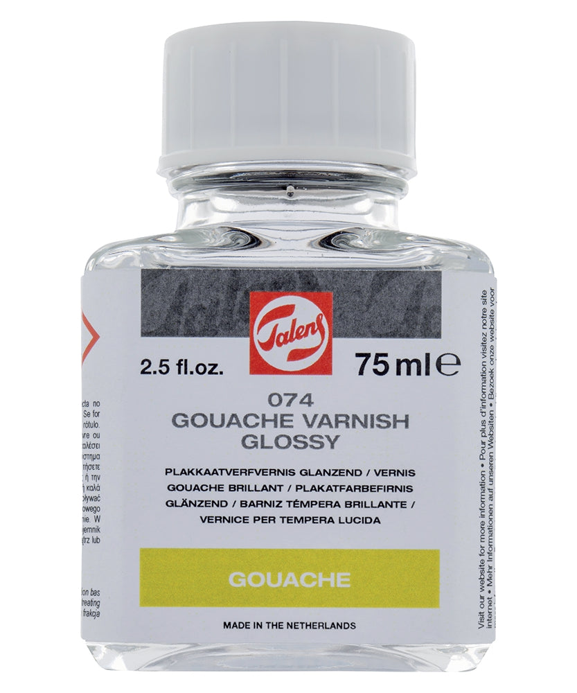 Vernis lucios pt guase si tempera Talens 074