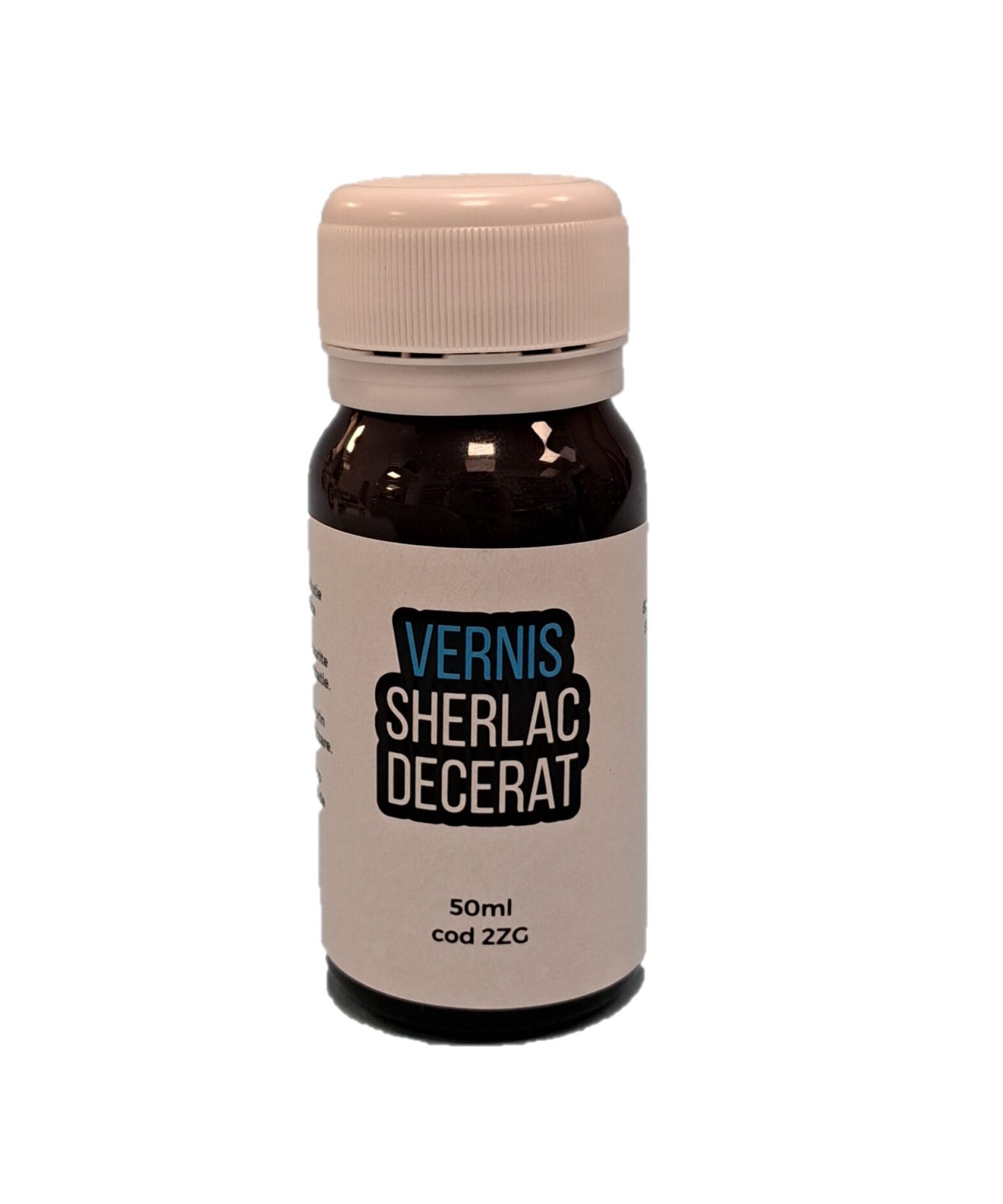 Acuarella - culori acrilice, accesorii papetarie, pensule, carioci si markere etc - Vernis Sherlac decerat 50ml din categoria , potrivit pentru uz profesional si hobby, alegere inspirata pentru papetarie moderna