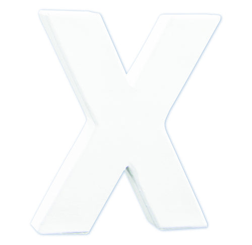 Litere 12 cm din carton